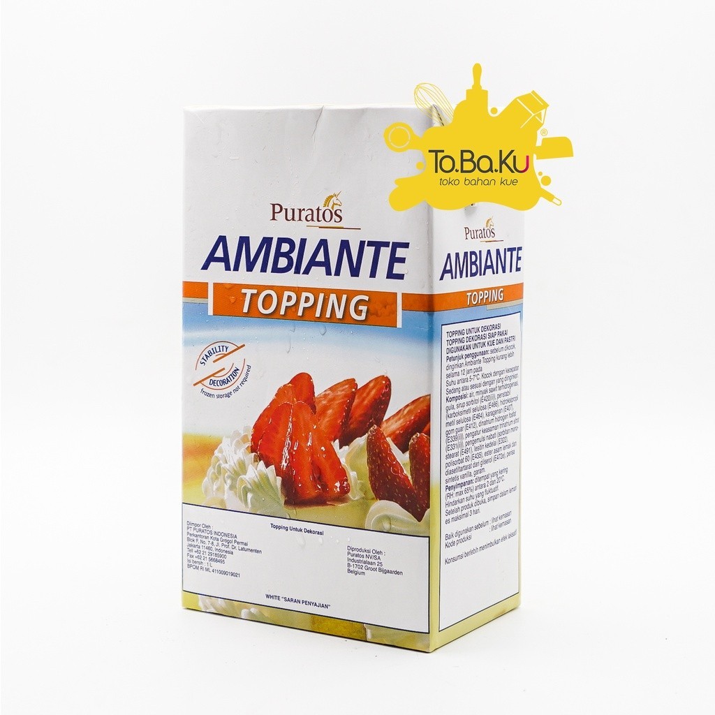 

Puratos Ambiante Non Dairy 1L