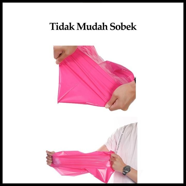 

HOT DEAL POLYMAILER PINK 25X35 AMPLOP KANTONG PLASTIK PACKING !!!!!!