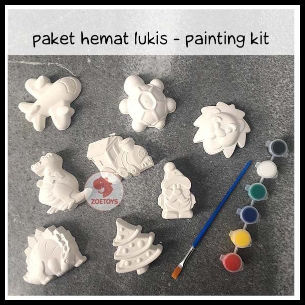 

DISKON ZOETOYS PAKET HEMAT LUKIS - PAINTING KIT | PERALATAN CAT MELUKIS ANAK !!!!