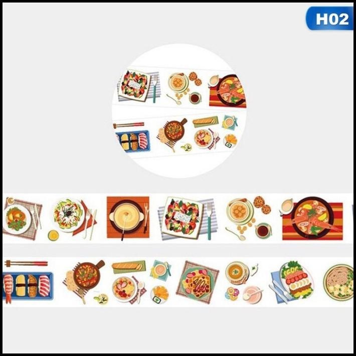 

TERBARU WASHI MASKING TAPE U DEKORASI, ART N CRAFT, ALBUM DIARY, SCRAPBOOK !!!!