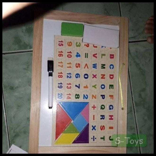 

BEST DEAL DOUBLE-SIDED MAGNETIC DRAWING BOARD PAPAN TULIS MAGNET DUA SISI !!!!!