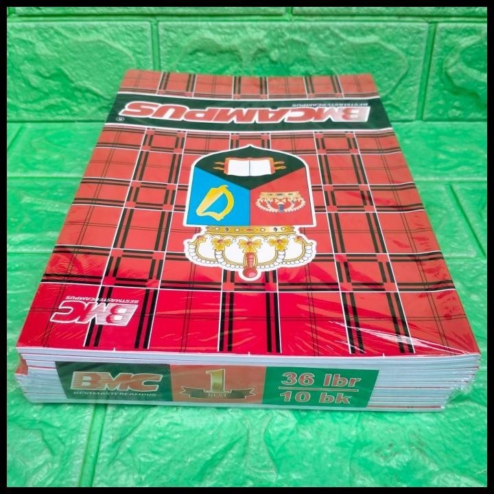 

DISKON BUKU TULIS BMC UKURAN BIG BOSS 36/50 LEMBAR ECERAN GROSIR !!!!!!!