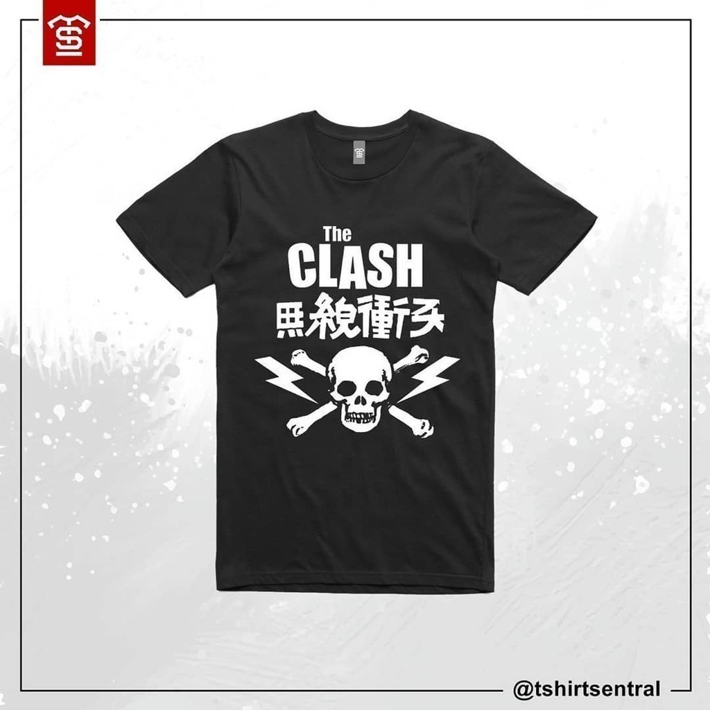 Kaos T Shirt Pria The Clash