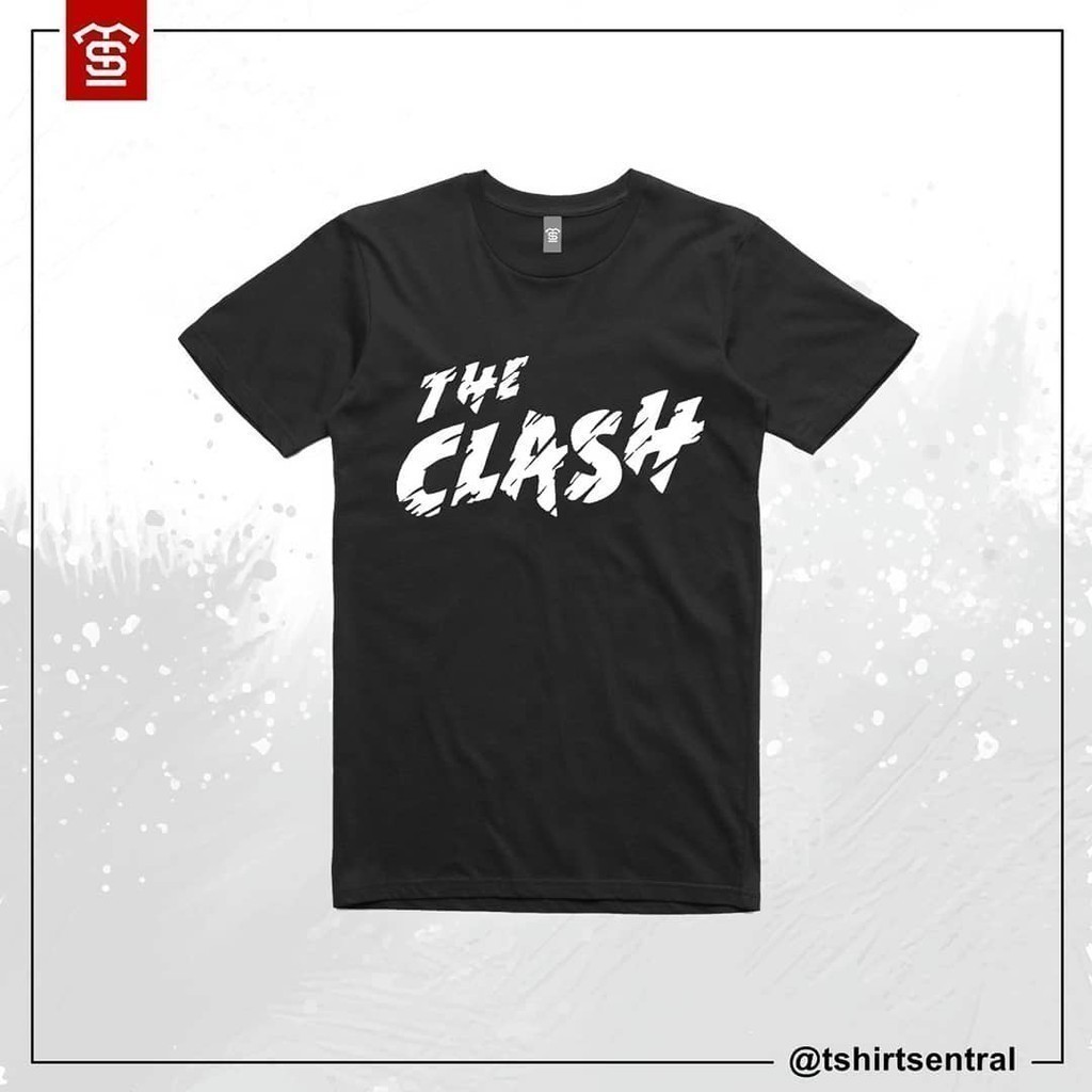 Kaos T Shirt Pria The Clash