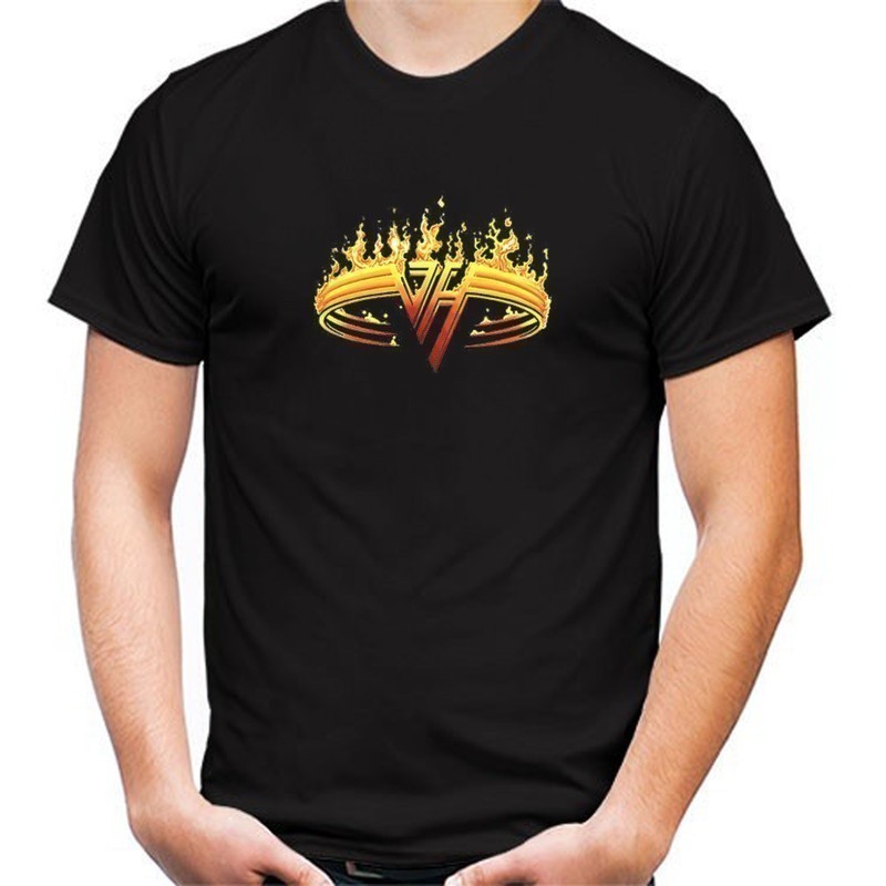 Kaos T Shirt Pria Van Halen