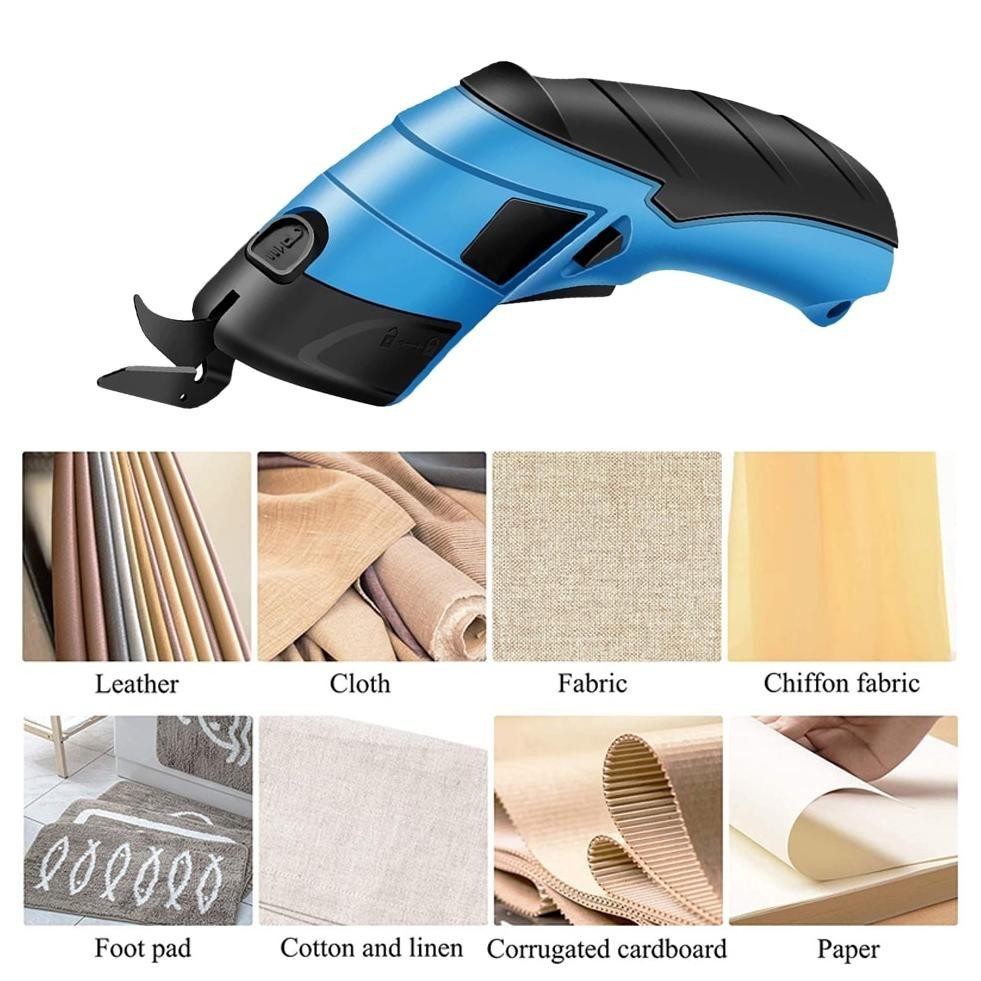 

ADF Handheld Pemotong Kain Elektrik 3.6V/2000mAh Gunting Elektrik Pemotong Kain Rechargeable Potong Kain Elektrik 10000r/min TERLARIS