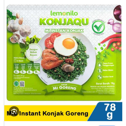 Mie Lemonilo Konjaqu Original