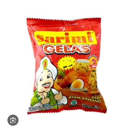 

Sarimi Gelas Ayam Bawang Original