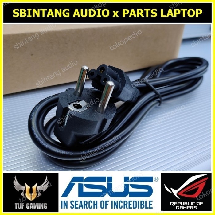 Kabel power adaptor charger laptop asus tuf gaming 3 lubang original