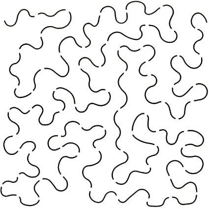 

Pattern Plastic Stencil Quilting Template Patchwork Sewing Craft Tool