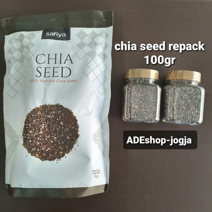

```````] biji chia seed repack 100 gr