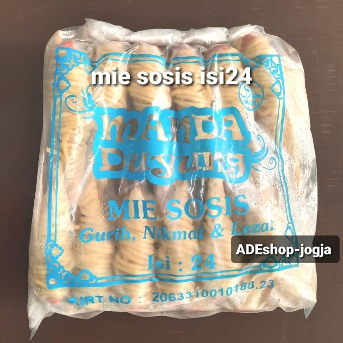 

,,,,,,,] mie sosis manda duyung isi 24 sosmie gulung