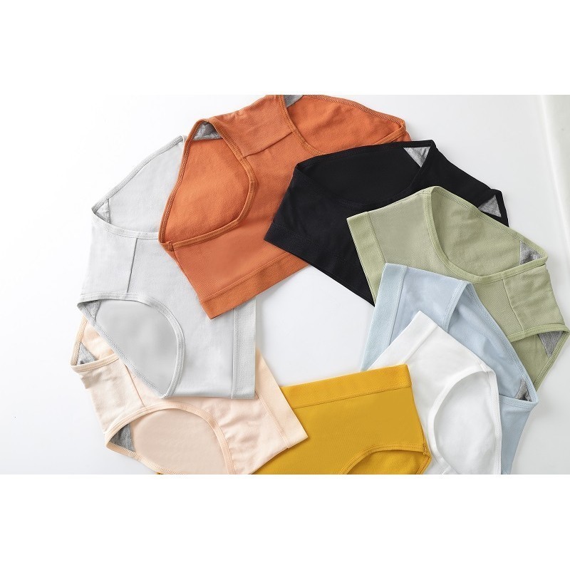 B426 SF CD Celana Dalam Wanita Polos Jumbo  Tidak Nyeplak Membekas Jahitan Rapi Korean Fashion Perem