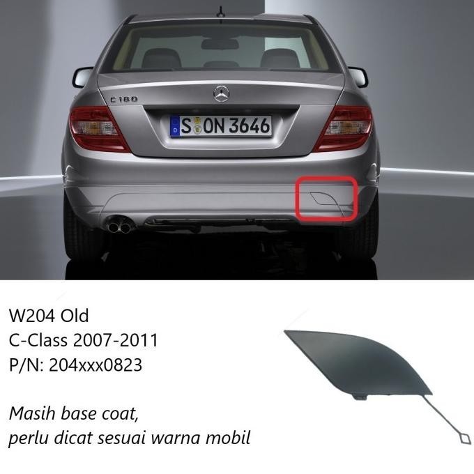 LUBANG TOWING BUMPER TOW DEREK COVER MERCY W204 MERCEDES C200 AMG