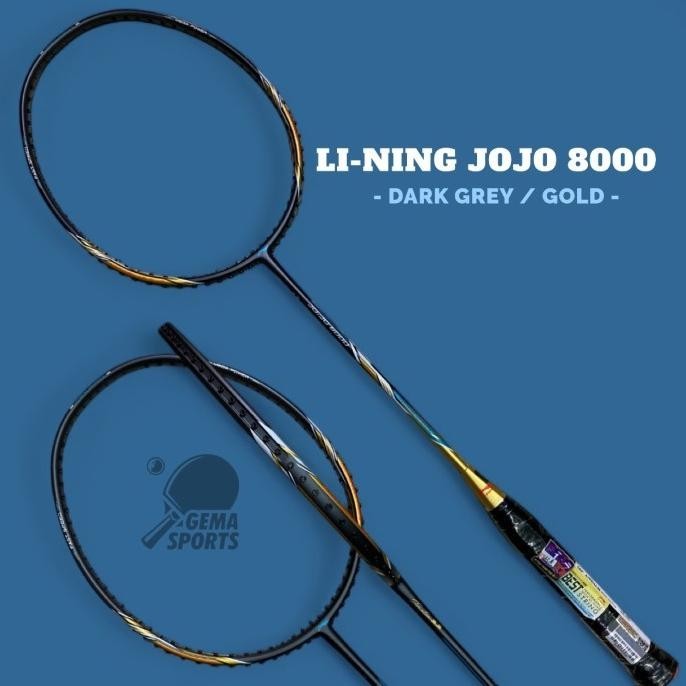 Raket Badminton Bulutangkis Lining Li-Ning Jojo 8000 Original Premium Berkualitas