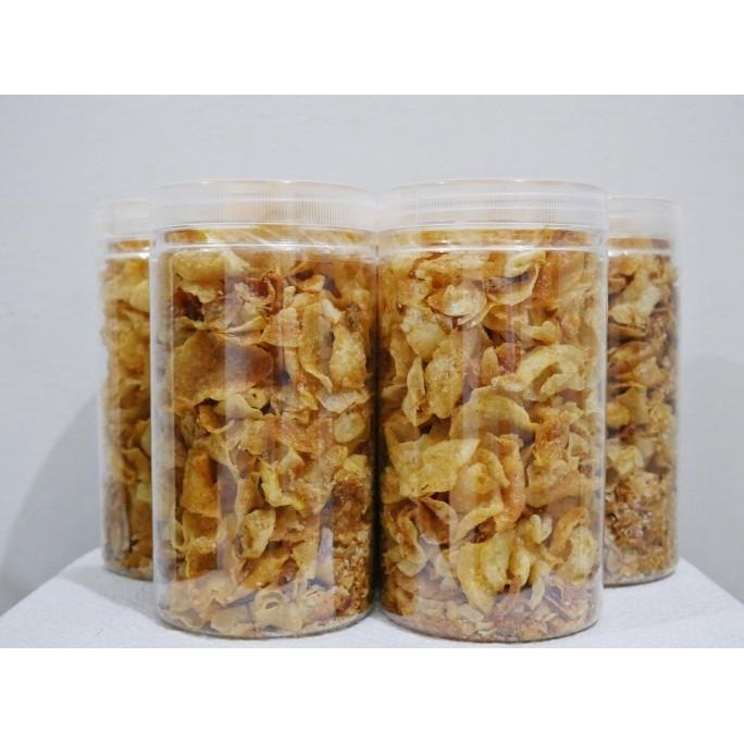 

Keripik Kentang Ebi Bawang Goreng SUPER RASA Homemade Halal - 280 gram AS99