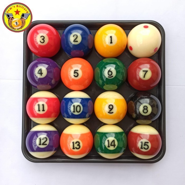 BOLA SECOND ARAMITH PRO BELGIA ORIGINAL - BOLA BILLIARD - BOLA BILIYAR