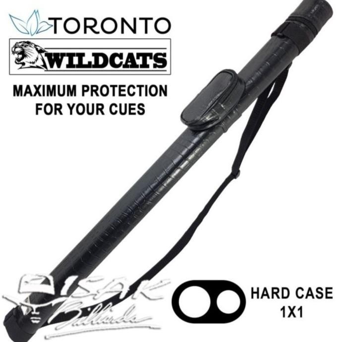 TORONTO WILDCATS 1X1 - TAS STICK HARD CASE TUBE BILLIARD ( BEKAS)