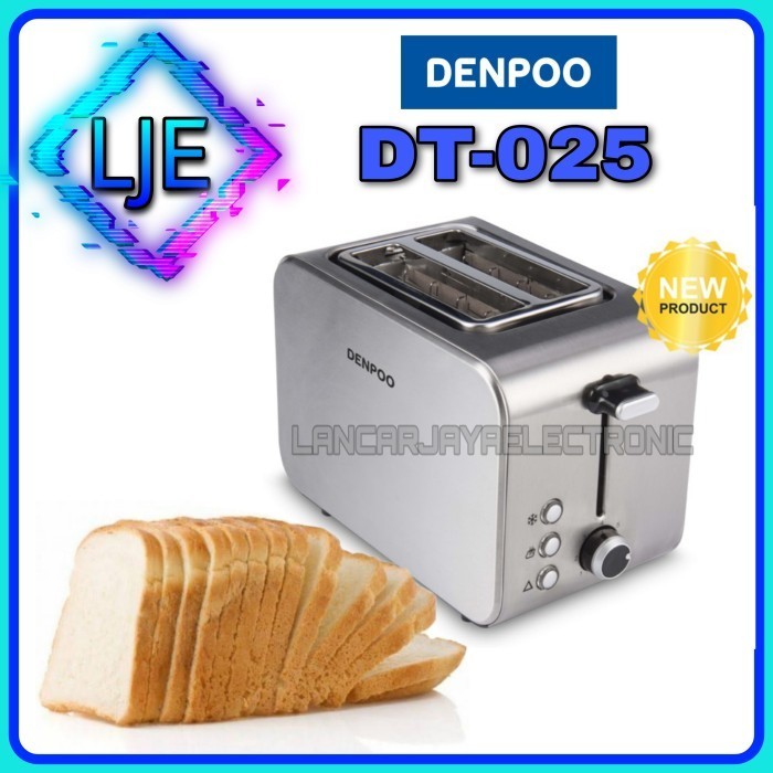 Toaster Pemanggang Roti Denpoo Dt 025
