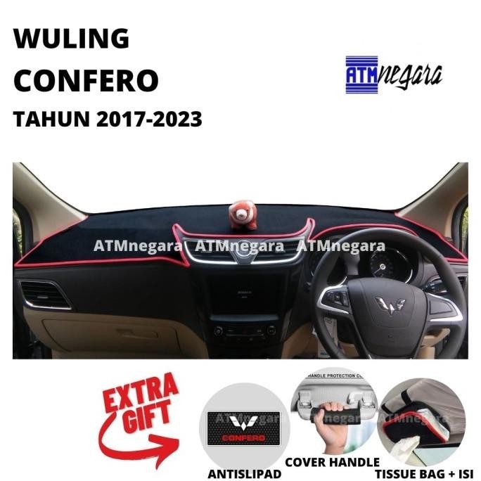 Aksesoris Interior Cover / Karpet Dashboard Mobil Wuling Confero