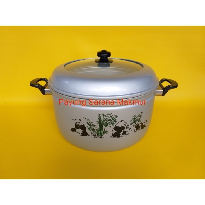 Panci Kukus Maspion 33Cm / Panca Guna Kaca Kaca Maspion 33 Cm