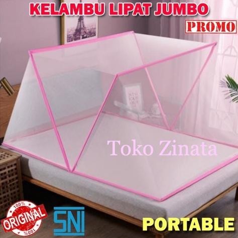 Kelambu Lipat Dewasa Anti Nyamuk Kelambu Tenda besar Portable ORIGINAL