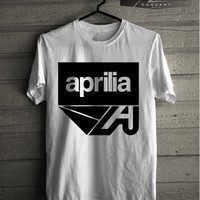 Kaos T Shirt Pria Aprilia