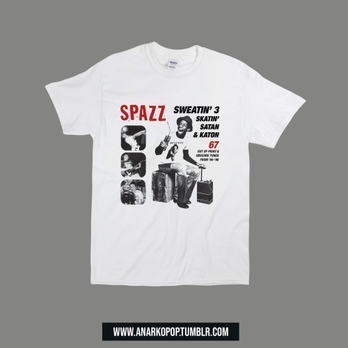Kaos T Shirt Pria Spazz
