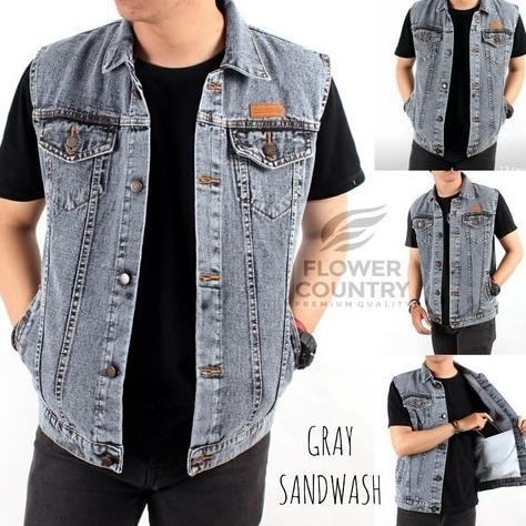 JAKET ROMPI DENIM PRIA JAKET ROMPI COWO JAKET ROMPI PRIA KEREN TERBARU