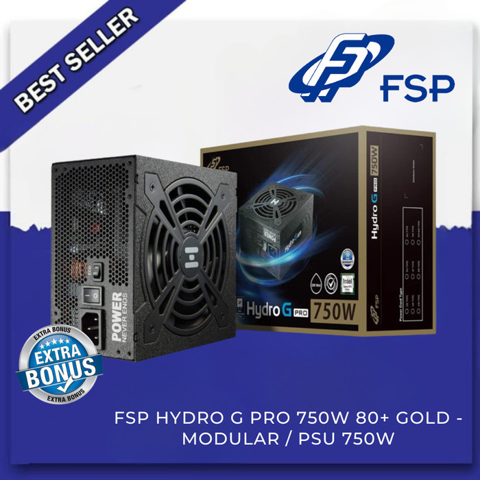 FSP Hydro G Pro 750W 850W 80+ Gold - Modular - Power Supply FSP