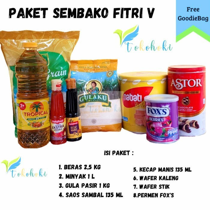 

PAKET SEMBAKO FITRI V