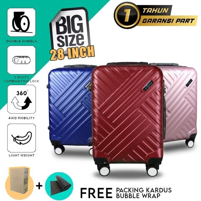 Koper Hardcase Polo Milano 28 Inch 728171 GARANSI PART