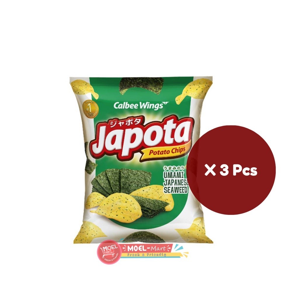 

JAPOTA Umami Japanese Seaweed 3 Pcs x 14gr