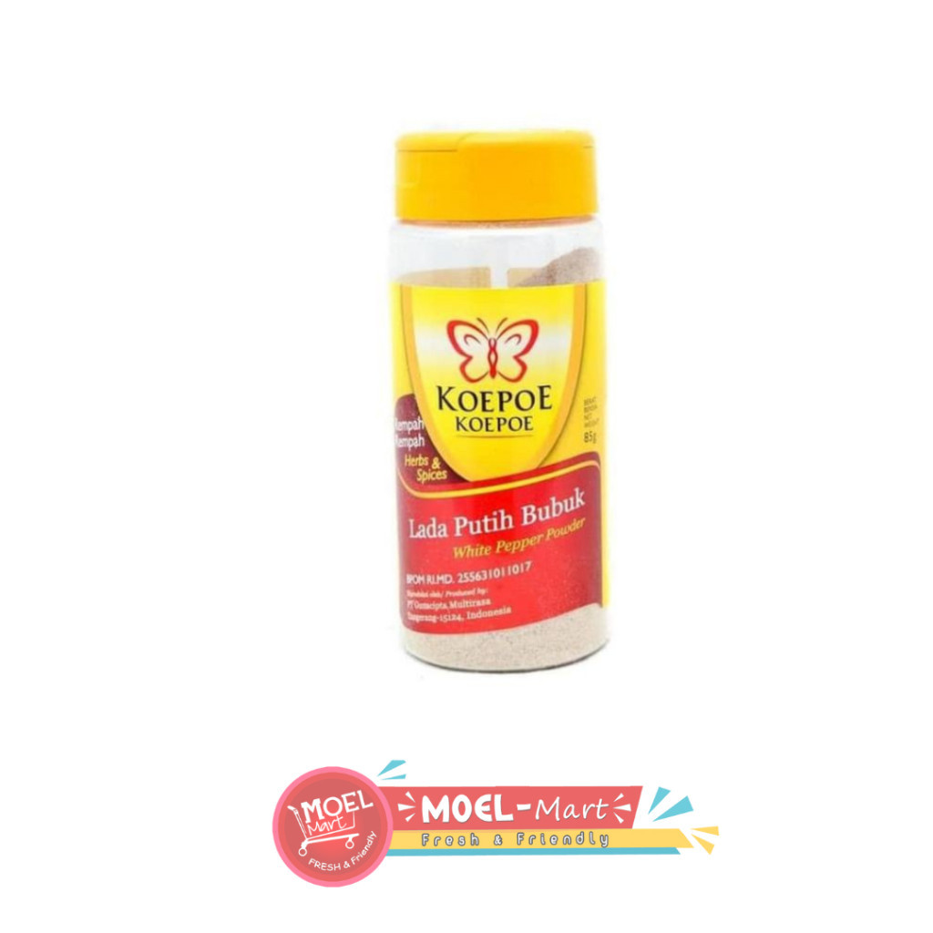 

KOEPOE KOEPOE Lada Putih Botol 85gr