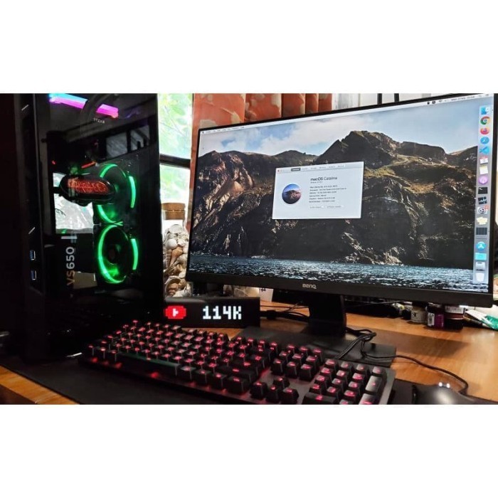 Pc Hackintosh Mac Mini Imac Intel I3 8100 - 8Gb - Vga Gt710 2Gb Mojave