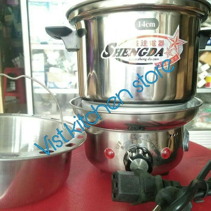 Panci Elektrik/Panci Listrik Serbaguna/Panci Mini Cookware