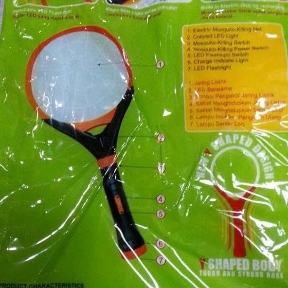 Raket Nyamuk Kenmaster Rechargeable
