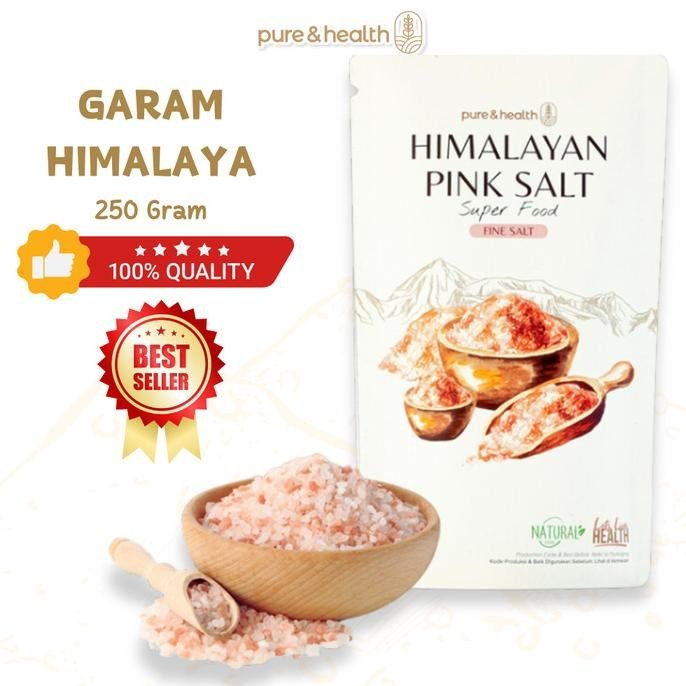 

Garam Himalaya 250 gr Pink Himsalt Original Premium Natural Super Food
