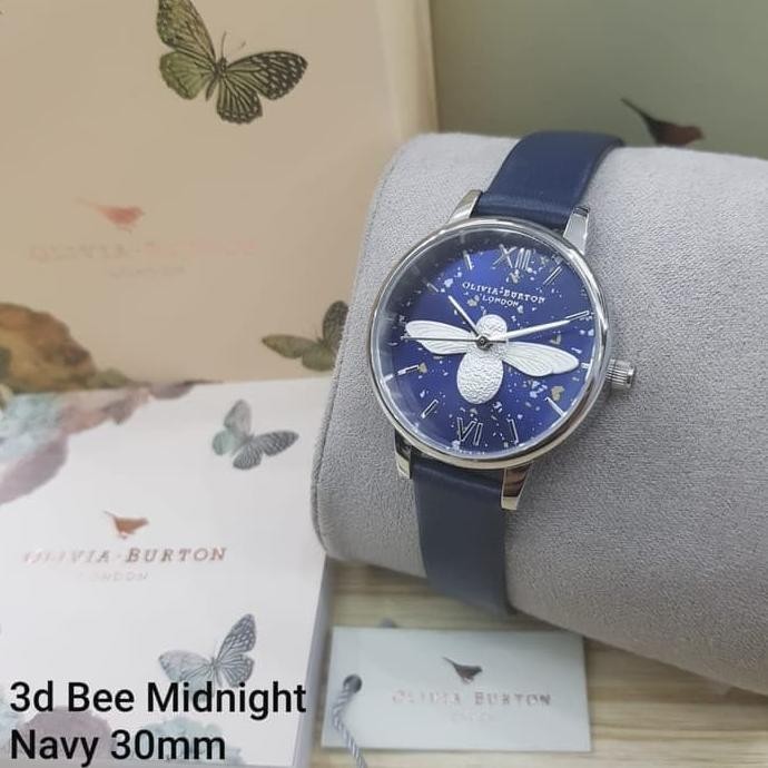 JAM TANGAN KULIT OLIVIA BURTON 2A / Jam Tangan Wanita Olivia Burton