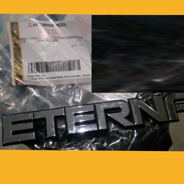 Emblem Logo Bagasi Eterna Mitsubishi Eterna