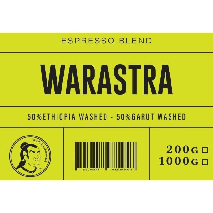 

Warastra Blend (Ethiopia Washed - Garut Washed) 1 Kg