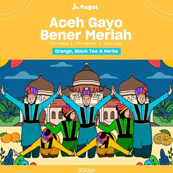 

Kopi Arabika Aceh Gayo Bener Meriah (500 Gr) Specialty Coffee Beans