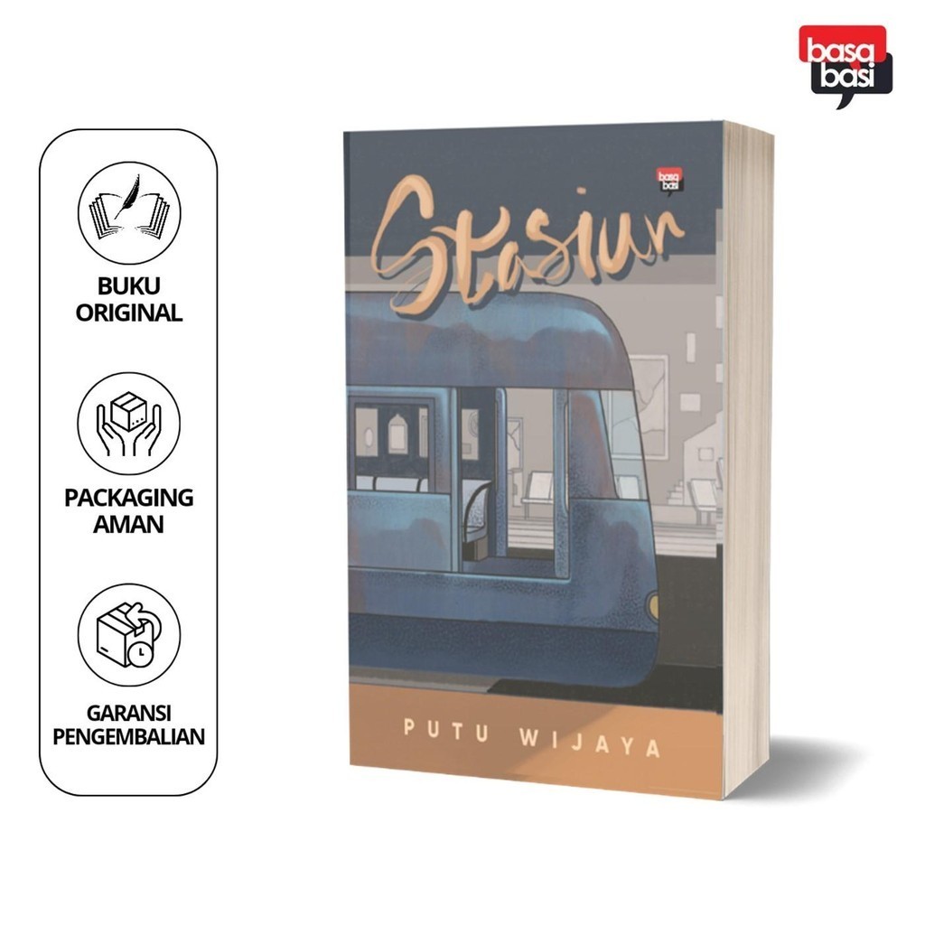 Basabasi - Stasiun - Putu Wijaya - Novel