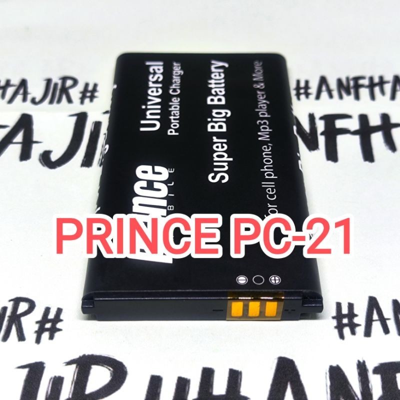 BATRE BATERAI UNIVERSAL PRINCE MOBILE PC21 TV BATRAI BATTERI PC-21 PC 21 BIG SPEAKER ORIGINAL