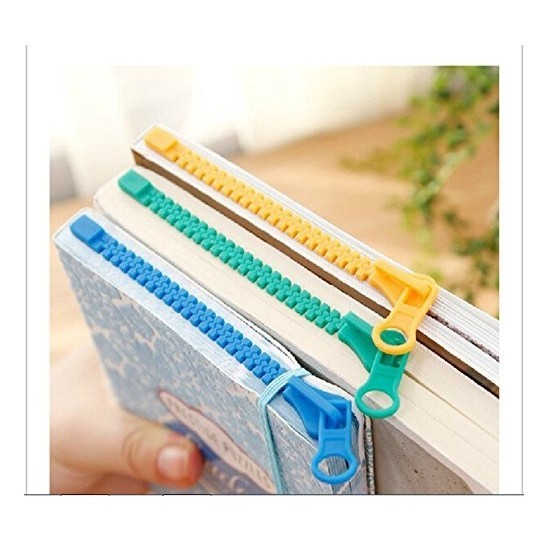 

Pembatas Buku Unik / Bookmark Edisi Resleting Imut Lux Lited