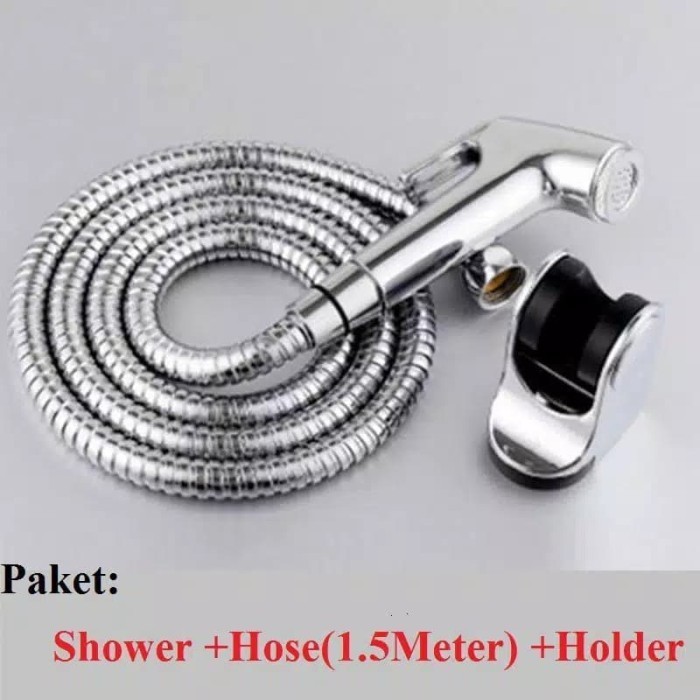 Jet Shower Kloset Toilet Closet Wasser Cebok Wc Semprotan Duduk Kamar