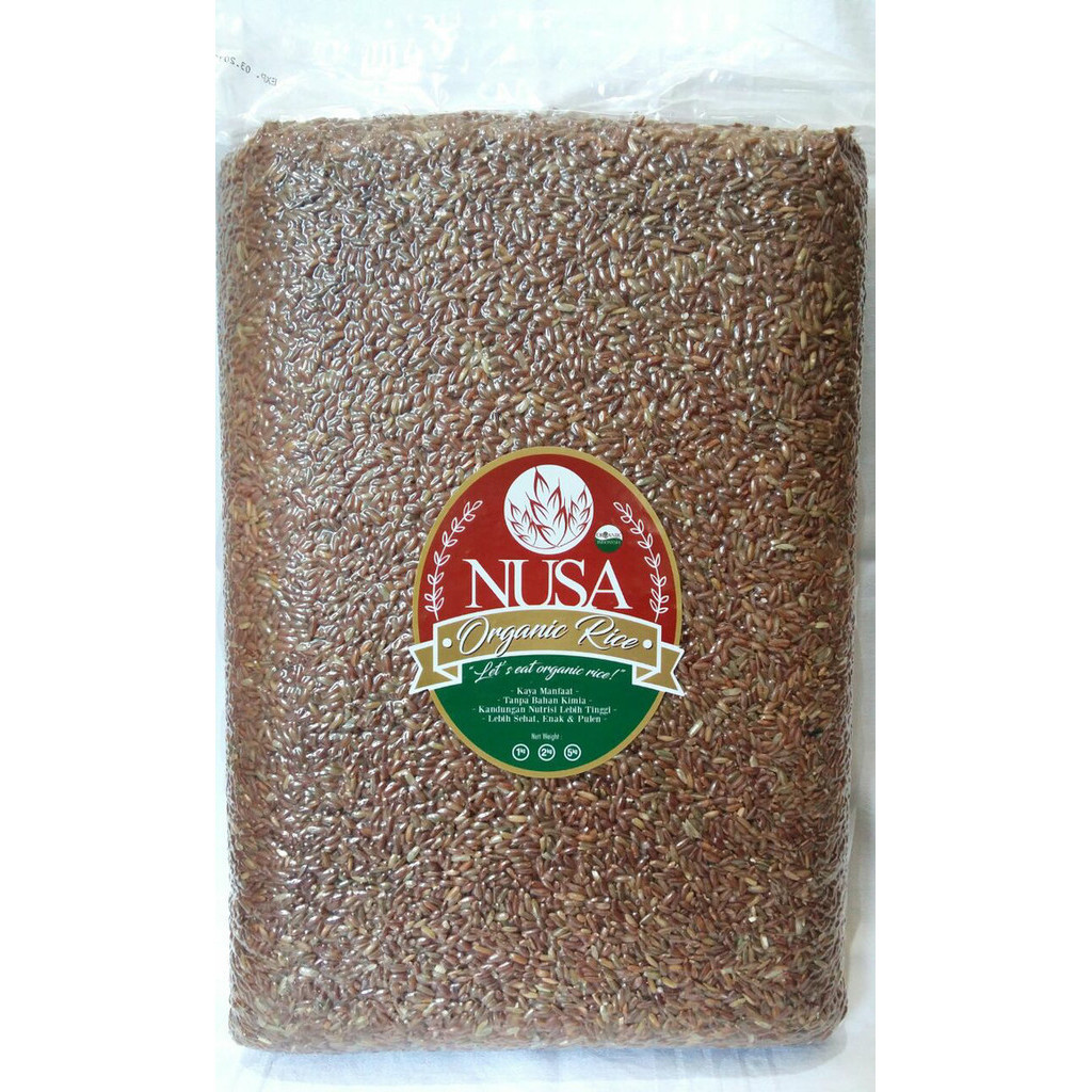 

Beras Merah Organic Nusa Kemasan 5 Kg