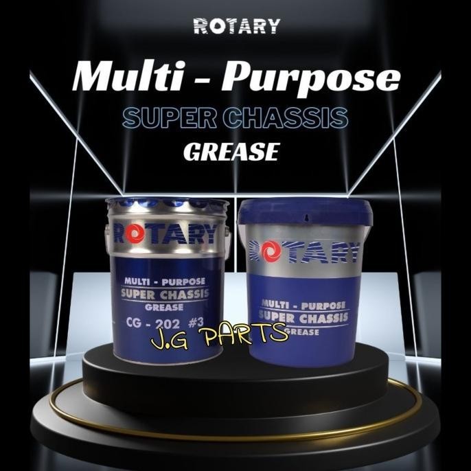 Gemuk / Chassis Grease Rotary Cg-202 Kemasan 15 Kg / Pail Besar