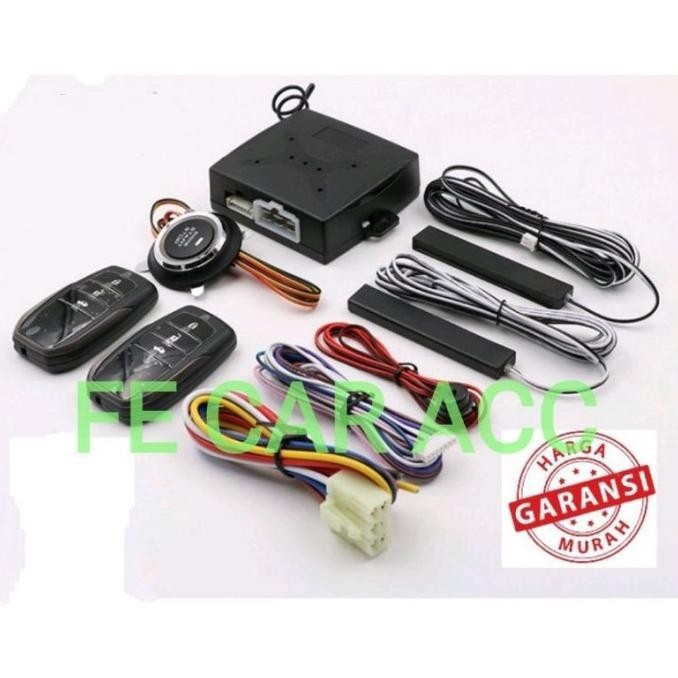 Engine Start Stop Mobil Keyless Sistem Starter Mobil Toyota Tanpakunci