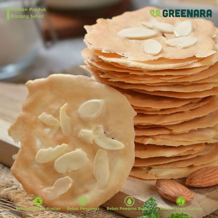 

Andan Greenara Almond Slice 100Gr / Kacang Almond Iris 100 Gram